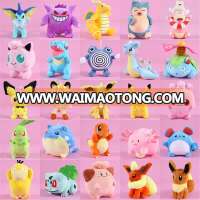 Hot Sale Factory Custom Different size High Quality Soft Plush Pokemon toys Filling with Soft Material for kids