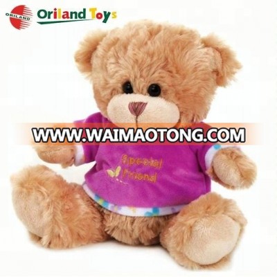 cute soft stuffed custom plush bears toy cheap price wholesale