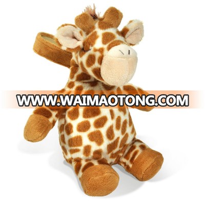 Cute Logo Branded Promotional giraffe plush toy seat